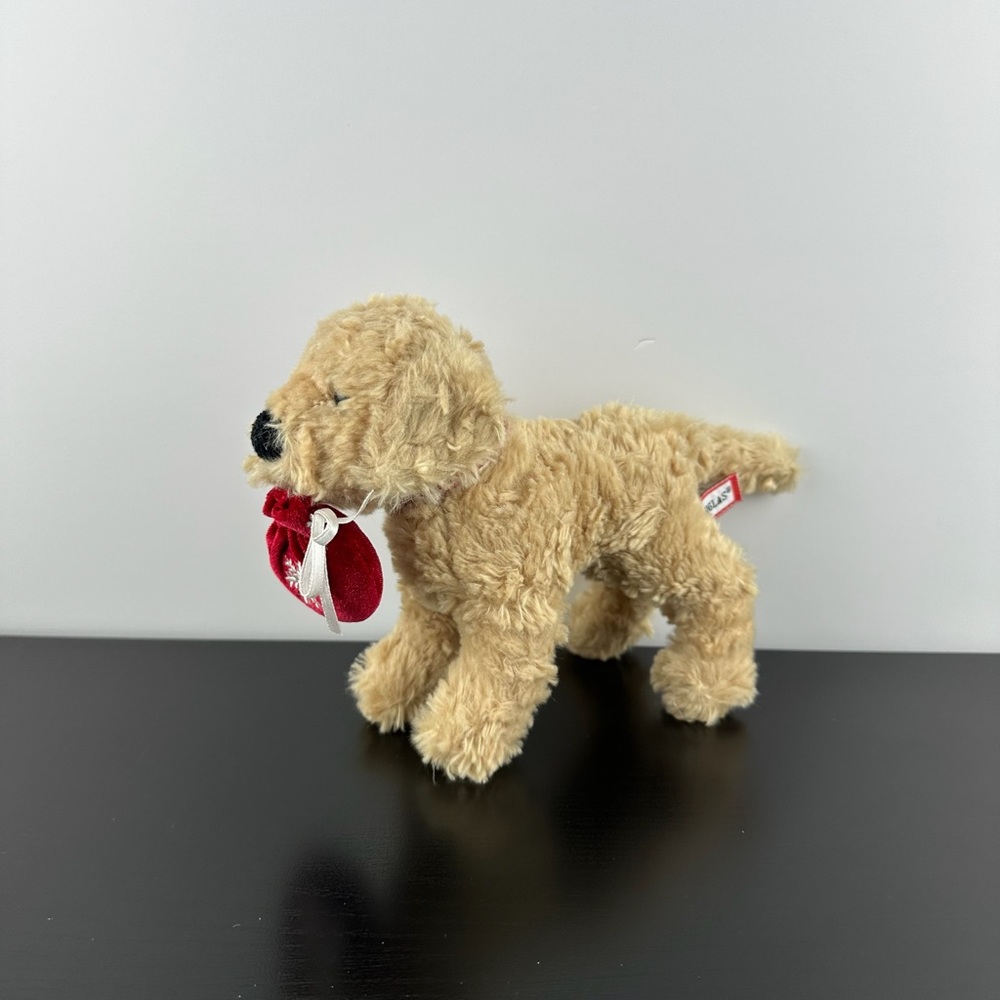 Douglas Rare Christmas Golden Retriever Puppy Dog 9” #611 Plush Stuffed Animal
